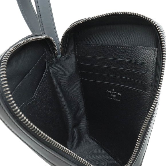 LOUIS VUITTON Louis Vuitton Monogram Eclipse Box Clutch Handbag Second Bag Po... - Picture 6 of 7